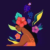 Meu projeto do curso: Ilustração flat com Photoshop . % thainan_designer tarafından hazırlanan Geleneksel illüstras, on, Dijital İllüstras, on, Dijital Bo, Ve ama projesi - 08.16.2022