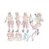 Mi proyecto del curso: Dibujo de personajes manga desde cero. Traditional illustration, Character Design, Comic, Pencil Drawing, Drawing, and Manga project by Agnys - 08.17.2022