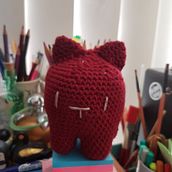 My project for course: Amigurumi: Creation of Characters through Crochet. Arts, Crafts, To, Design, Fiber Arts, Crochet, Amigurumi, and Textile Design project by clockworkmagpie - 08.16.2022
