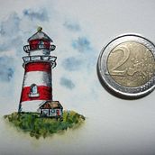 Miniaturaquarelle. Un progetto di Illustrazione tradizionale, Pittura, Creatività e Pittura ad acquerello di Tanja - 17.08.2022