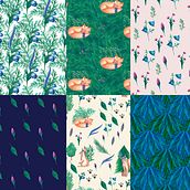 My project for course: Illustrated Pattern Design. Design, Traditional illustration, Pattern Design, and Printing project by basia_gajewska - 08.18.2022