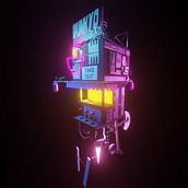 THE FUTURISTIC RESTAURANT. 3D, Architecture, and Street Art project by Antonio Rubio - 08.18.2022