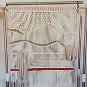 Mi proyecto del curso: Introducción al macramé: creación de un tapiz decorativo. Un progetto di Design di accessori, Artigianato, Interior design, Interior Design, Fiber Art, Macramè e Textile Design di reveka22 - 18.08.2022