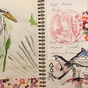 Carnet de voyages Japon. Projekt z dziedziny Trad, c i jna ilustracja użytkownika Muriel Meynlé - 18.08.2022