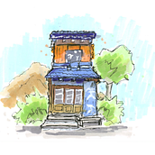 My project for course: Expressive Architectural Sketching with Colored Markers. Sketching, Drawing, Architectural Illustration, Sketchbook & Ink Illustration project by sketchcartoonist - 08.18.2022