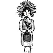 Mi proyecto del curso: Técnicas de dibujo tradicional con Procreate. Ilustração tradicional, Desenho, Ilustração digital, Desenho de retrato, e Desenho digital projeto de Francisca Santibañez Araya - 19.08.2022