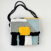 My project for course: Punch Needle Techniques for Custom Accessories. Arts, Crafts, Embroider, Fiber Arts, DIY, Punch Needle, and Textile Design project by nadeen1233sh - 08.19.2022