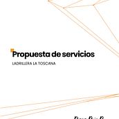Propuesta consultoría Ladrillera La Toscana . Business, Arts, Crafts & Information Design project by dianacruizr - 08.10.2022
