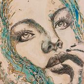 Contemplation. Painting project by renwill935 - 08.19.2022