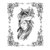 Meu projeto do curso: Desenho e ilustração digital de tatuagens com o Procreate. Traditional illustration, Graphic Design, Digital Illustration, Tattoo Design, and Digital Drawing project by erika_grilanda - 08.16.2022