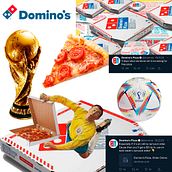 CAMPAÑA DIGITAL DE DOMINO'S PIZZA PARA EL MUNDIAL DE FÚTBOL. Advertising, Digital Marketing, Br, and Strateg project by Milton Cabrera - 08.18.2022