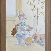 My project for course: Animal Characters in Watercolor for Children’s Books. Traditional illustration, Fine Arts, Painting, Drawing, Watercolor Painting, Children's Illustration, and Narrative project by arthurwhelan - 08.20.2022