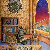 Musifar - commission. Un progetto di Illustrazione tradizionale, Pittura ad acquerello e Disegno di Sofía Ortega - 20.08.2022