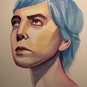 My project for course: Contemporary Portraiture in Watercolor Ein Projekt aus dem Bereich Bildende Künste, Malerei, Aquarellmalerei und Porträtzeichnung von zoeybaloey - 20.08.2022