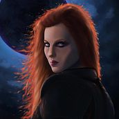 My project for course: Digital Fantasy Portraits with Photoshop. Traditional illustration, Drawing, Digital Illustration, Portrait Drawing, Digital Drawing, and Digital Painting project by Arthur Le Normand - 08.16.2022