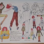 Il mio progetto del corso: Disegno di personaggi con personalità. Character Design, Sketching, Drawing, Stor, board, Artistic Drawing, and Narrative project by Martina Govoni - 08.20.2022