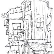 My project for course: Expressive Architectural Sketching with Colored Markers. Sketching, Drawing, Architectural Illustration, Sketchbook & Ink Illustration project by Akshay Vinchurkar - 08.20.2022