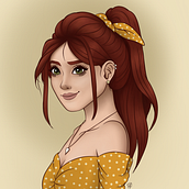 Meu projeto do curso: Retrato de personagens femininas com Procreate (utilizando Infinite Painter). Traditional illustration, Digital Illustration, and Digital Drawing project by Sarah Hosken Viegas Saraiva - 08.20.2022
