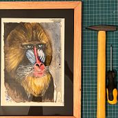 Mi proyecto del curso: Iniciación al enmarcado. Arts, Crafts, Interior Design, Decoration, DIY, and Woodworking project by anarosip - 08.20.2022