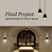 My project for course: Lighting Design for Interior Spaces. Architecture, Interior Architecture, Lighting Design, and Digital Architecture project by Shabrina Layyin - 08.17.2022