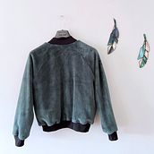 Mi proyecto del curso: Corte y confección de una cazadora bomber desde cero Ein Projekt aus dem Bereich Modedesign, Nähen, Nähen und Schnittmuster von Kahlo de Dadanoias - 21.08.2022