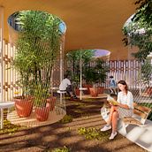 Green Circle . Un proyecto de Arquitectura, Arquitectura interior, Diseño de interiores y Diseño de espacios de Sergio Navarro Fernandez - 21.08.2022