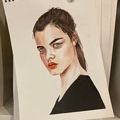 Learning to paint. Un progetto di Illustrazione tradizionale, Pittura e Pittura ad acquerello di Andrea Šeligová - 20.08.2022