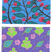Projects for "Botanical Patterns in a Sketchbook: Conquer the Blank Page". Un proyecto de Ilustración tradicional, Pattern Design, Ilustración botánica y Sketchbook de cathalijn - 21.08.2022