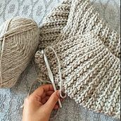 Mi proyecto del curso: Crochet: crea prendas con una sola aguja. Tecido, DIY, e Crochê projeto de pamela_velorio - 19.08.2022