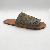 RICE STITCH SANDALS. Arts, Crafts, Fashion Design, Embroider, Sewing, and DIY project by simpleshoemaking - 08.22.2022