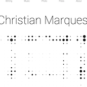 christianmarques.com. Un proyecto de Diseño Web, Desarrollo Web y Gestión del Portafolio de Christian Marques - 22.08.2022