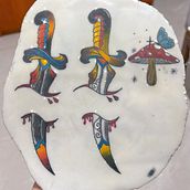Meu projeto do curso: Tatuagem para principiantes. Un progetto di Design di tatuaggi di taleviathan91 - 19.08.2022