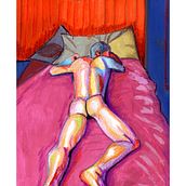 Mi proyecto del curso: Dibujo expresivo de la figura humana: explora formas y colores. Artes plásticas, Desenho a lápis, Desenho, Desenho de retrato, Desenho realista, Desenho anatômico, Pintura guache e Ilustração tradicional projeto de Dídac Muciño - 21.08.2022