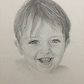 Proyecto 4: Retrato realista con grafito. Pencil Drawing project by Mercedes Franco Padilla - 08.22.2022