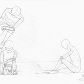 Catálogo de poses - anatomia e perspectiva. Un proyecto de Bocetado, Dibujo a lápiz, Dibujo, Dibujo realista y Dibujo anatómico de Andressa Andrade Pires - 18.08.2022