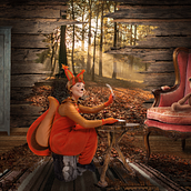 Proytecto Matte Painting de Carles Marsal. Traditional illustration, Advertising, and Design project by Heber Barron - 08.22.2022
