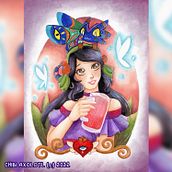 "Pulque para dos". Traditional illustration project by Diana Vieyra - 08.23.2022