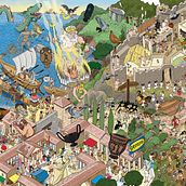 On és l'Estel·la? Història de Catalunya. Traditional illustration project by Xevi Domínguez Cortès - 08.23.2022