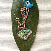 My project for course: Extraordinary Embroidery: Explore Alternative Organic Materials. Embroider project by Lean Chew - 08.22.2022