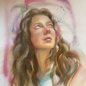 Il mio progetto del corso: Ritrattistica sperimentale: combina olio, acrilico e vernice spray . Fine Arts, Painting, Acr, lic Painting, and Oil Painting project by silviabigne - 08.23.2022