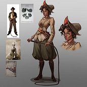 Indiana Jones alternative study . Traditional illustration, and Character Design project by ithilnaur_ - 08.23.2022