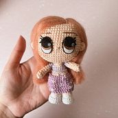 Mi proyecto del curso: Amigurumis: personas tejidas a crochet. Arts, Crafts, To, Design, Fiber Arts, Crochet, Amigurumi, and Textile Design project by Noemi Roca - 08.21.2022