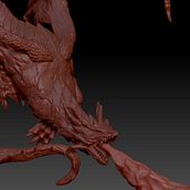 Draco. 3D, Sculpture, 3D Modeling, 3D Design, and 3D Character Design project by João Paulo Pretti - 08.23.2022