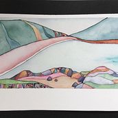 My project for course: Coloring with Watercolor: Discover Your Chromatic Character. Ilustração tradicional, Artes plásticas, Pintura, Pintura em aquarela, e Teoria da cor projeto de Jenny - 23.08.2022