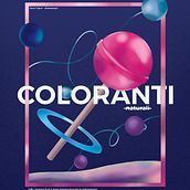 Il mio progetto del corso: Illustrazione retrofuturistica con Procreate. Projekt z dziedziny R, sunek c, frow, Ilustracja c i frowa użytkownika Sara Cigna - 24.08.2022