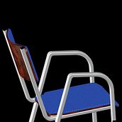 Omega Chair. Un proyecto de Diseño, 3D, Dirección de arte, Diseño, creación de muebles					, Diseño industrial, Diseño de producto, Modelado 3D, Diseño 3D y Diseño de espacios de JOESEDA 3D - 24.08.2022