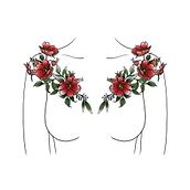 My project for course: Botanical Tattoo Design with Procreate. Traditional illustration, Digital Illustration, Tattoo Design, and Botanical Illustration project by Aynur Tıkıroğlu - 08.24.2022