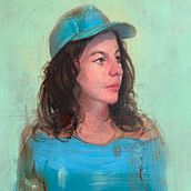 My project for course: Contemporary Oil Portraiture. Un projet de Illustration traditionnelle, Beaux Arts, Peinture , et Peinture à l'huile de Stuart Slind - 11.07.2022