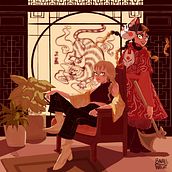 Mi proyecto del curso: Ilustración manga con Procreate . % Sinai Wright tarafından hazırlanan Geleneksel illüstras, on, Karakter Tasarımı, Çizgi roman, Dijital İllüstras, on, Dijital Çizim, Ve Manga projesi - 08.24.2022