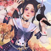 My project for course: Digital Fantasy Portraits with Photoshop. Traditional illustration, Drawing, Digital Illustration, Portrait Drawing, Digital Drawing, and Digital Painting project by Wirunya Thanomsilp - 08.25.2022